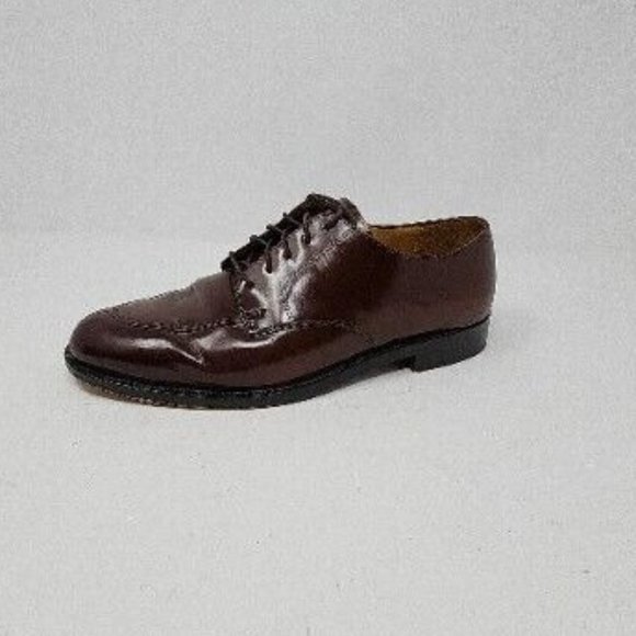 Cole Haan Shoes Men\'s 9 D Brown Derby Blucher Lace Up Split Toe Dress‎ Oxfords